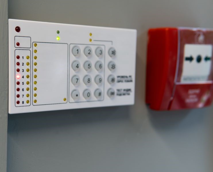 Actionable fire alarm fire control center panel